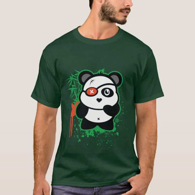 Panda X T-Shirt (Vorderseite)