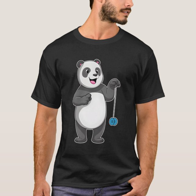 Panda Yo-Yo T-Shirt (Vorderseite)
