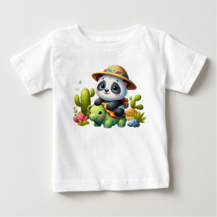 Panda zum Safari Baby Adventure T-Shirt