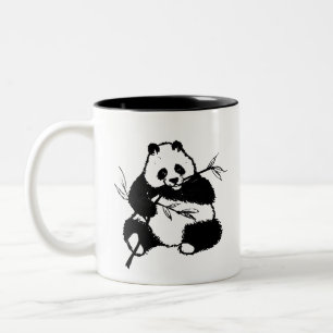 Panda Zweifarbige Tasse