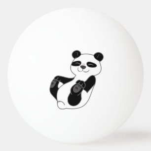 PandaBärenjunges Tischtennisball