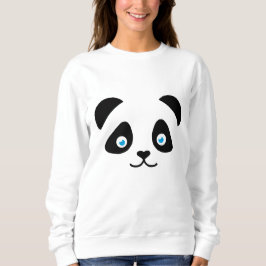 Pandabärngesicht Sweatshirt