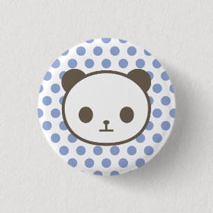 Pandablau Button