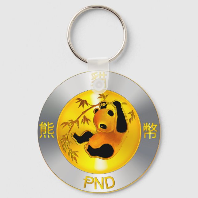 Pandacoin Swag Schlüsselanhänger (Vorderseite)