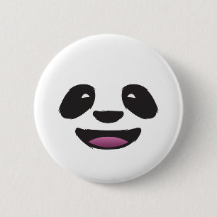 Pandagesicht Button