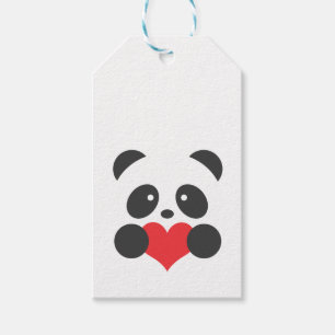 Pandaherz-Geschenkumbauten Geschenkanhänger