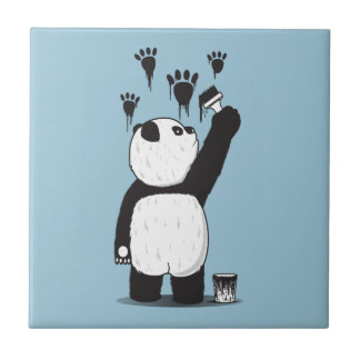 Pandalismus Fliese