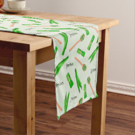 Pandan Leaf Pattern Table Runner Kurzer Tischläufer