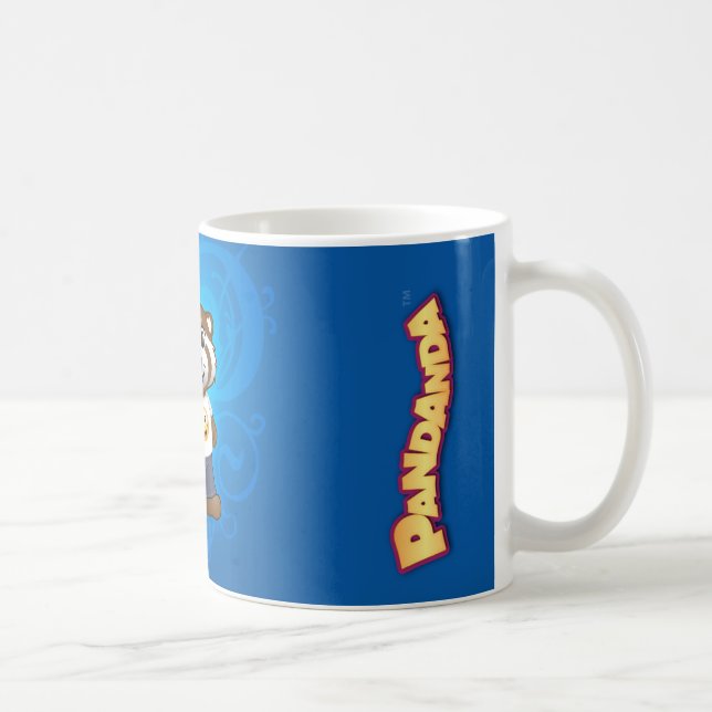 Pandanda blaue Flair-Henry-Tasse Kaffeetasse (Rechts)