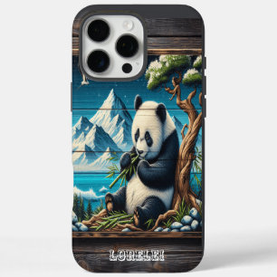 Pandas abgeschiedene Ecke: Bambus Vergnügen iPhone 16 Pro Max Hülle