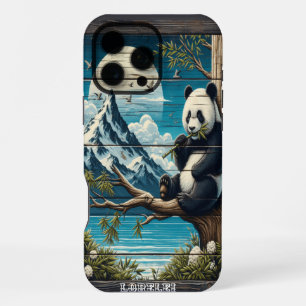Pandas abgeschiedenes Refugium: Bambus munch iPhone 16 Pro Max Hülle