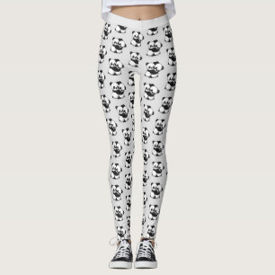 Pandas Accrocher des Leggings