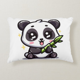 Panda's Bamboo Embrace Kissen