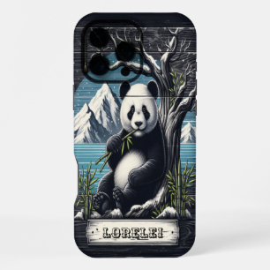 Pandas Bergretreat: Bambusvergnügen iPhone 16 Pro Max Hülle