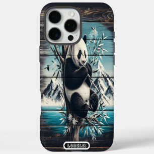 Pandas bewaldetes Paradies: Bambus-Leckerei iPhone 16 Pro Max Hülle