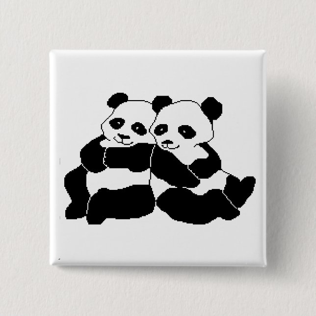 Pandas Button (Vorderseite)