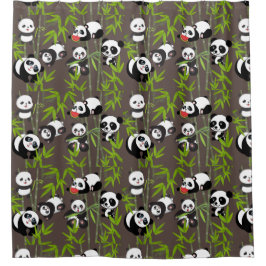 Pandas Duschvorhang
