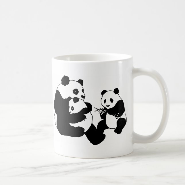 Pandas Kaffeetasse (Rechts)