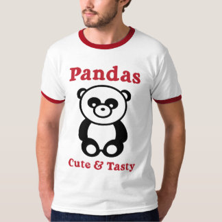 Pandas niedlich u. geschmackvoll T-Shirt