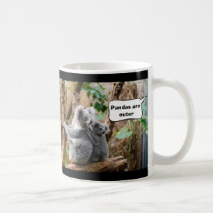 Pandas oder Koalas - Was sind niedlicher? Kaffeetasse