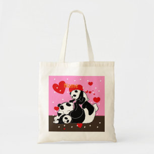 Pandas "Panda Bären" "Panda bear baby" "kawaii pan Tragetasche