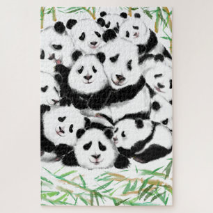 Pandas Puzzle drôle