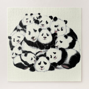 Pandas Puzzle drôle