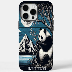 Panda's ruhiges Buch: Bambuszufriedenheit iPhone 16 Pro Max Hülle
