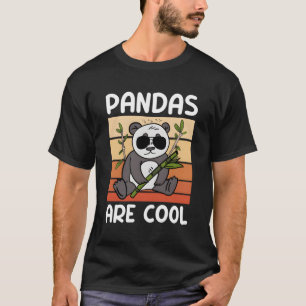 Pandas sind Wildtier Zookeeper Panda Bären T-Shirt