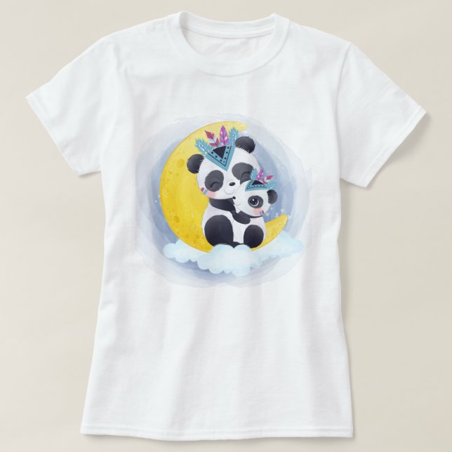 Pandas T - Shirt (Design vorne)
