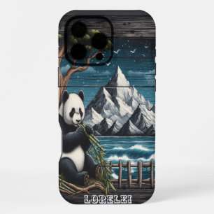 Panda's Treetop Hideaway: Bamboo Indulgence iPhone 16 Pro Max Hülle