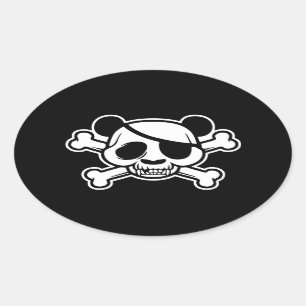 Pandas von Pandazance Ovaler Aufkleber