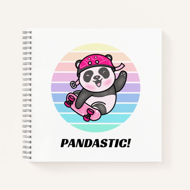 Pandastic Pub Notebook Notizbuch (Vorderseite)