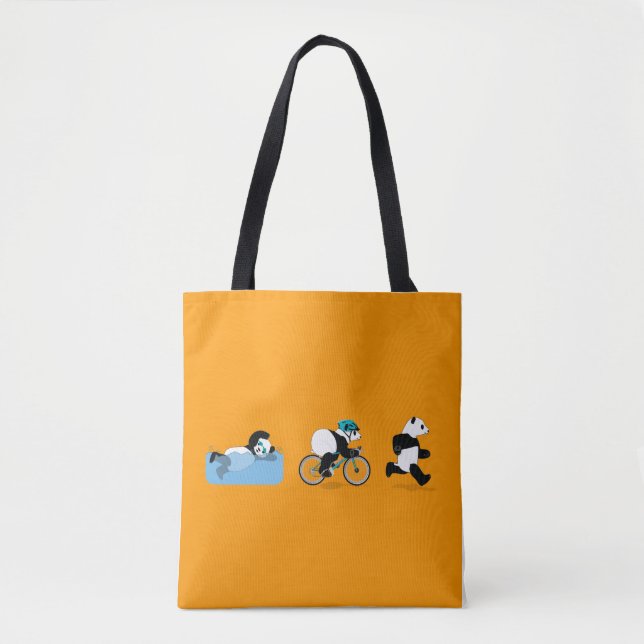 Pandatriathlon-Taschen-Tasche Tasche (Vorderseite)