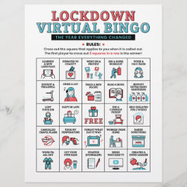 Pandemic Quarantine Bingo Lockdown Aktivitäten