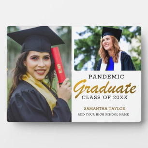 Pandemie Graduate 2025 2 Foto Collage Fotoplatte