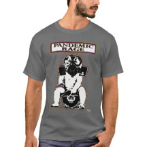 Pandemischer Rasereit-shirt Fronten- u.