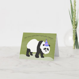 Pandemonium Geburtstag Karte