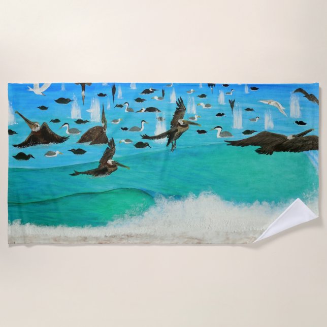 Pandemonium Strandtuch (Vorderseite)