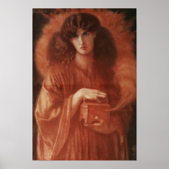 Pandora, 1869 poster (Vorne)