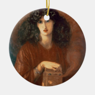 Pandora, 1871 (Öl auf Leinwand) Keramik Ornament