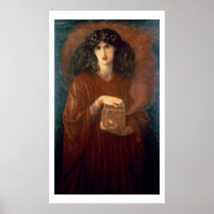 Pandora, 1871 (Öl auf Leinwand) Poster