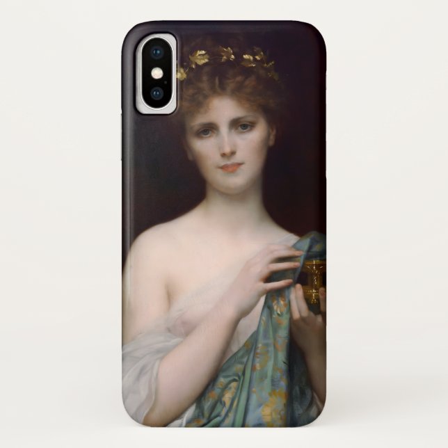 Pandora Alexandre Cabanel Malerei Case-Mate iPhone Hülle (Rückseite)