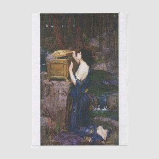 Pandora, von John William Waterhouse Decoupage Seidenpapier