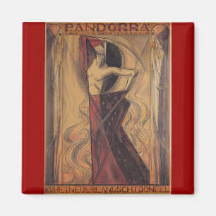 PANDORRA "Arthur Van Schendel" 1919 Magnet