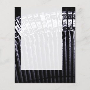 Panel 023 - Schreibmaschine Flyer