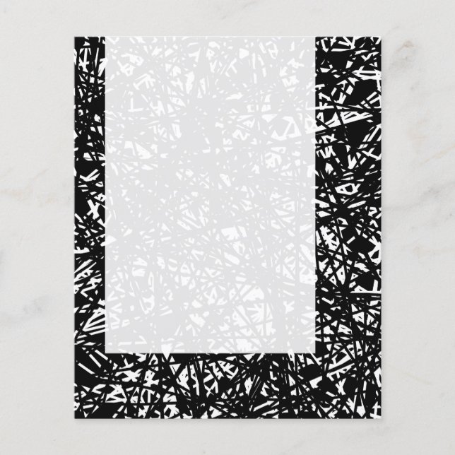 Panel 062 - Abstrakte Linien Flyer (Vorne)