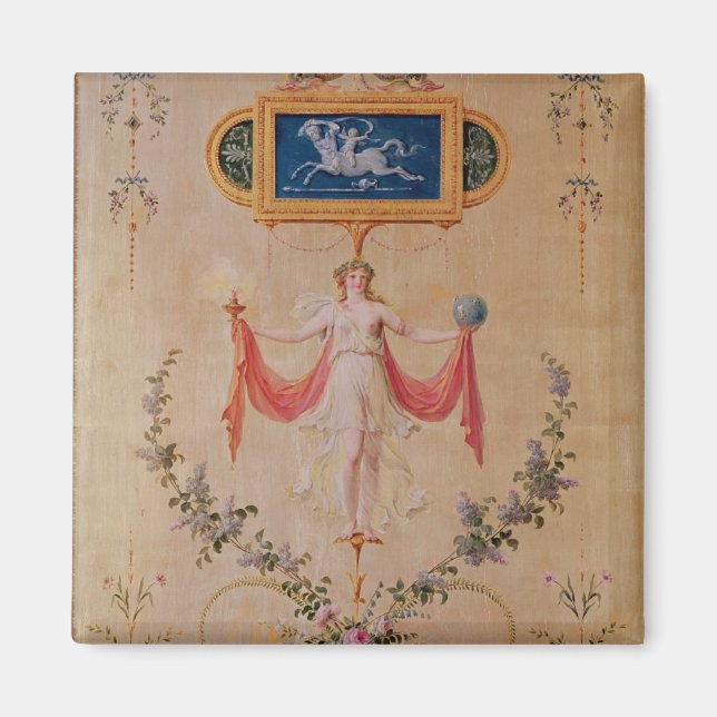 Panel aus dem Boudoir von Marie-Antoinette Magnet (Vorne)
