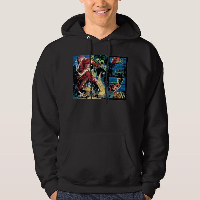 Panel für Blitz und Grüne Signalleuchten Hoodie (Vorderseite)