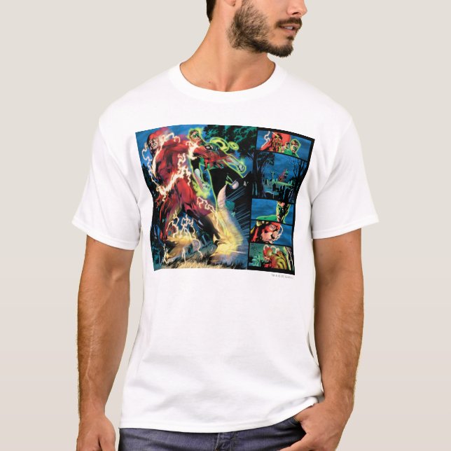Panel für Blitz und Grüne Signalleuchten T-Shirt (Vorderseite)